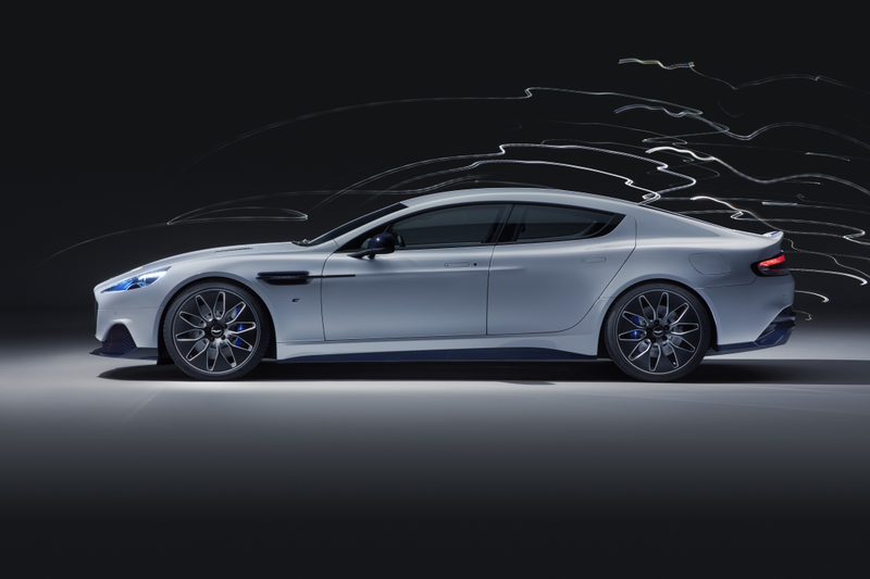 Illustration for article titled The 2020 Aston Martin Rapide E All-Electric Sedan Is Here with 600 HP